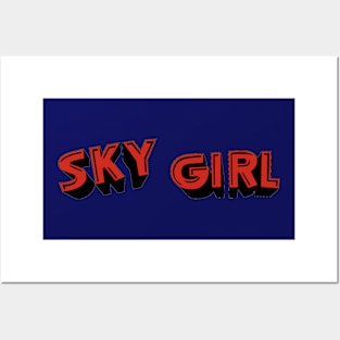 Sky Girl Posters and Art